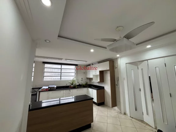 Imagem Apartamento para venda ou locação, 144m², 3 quartos, dependência, vaga demarcada por R$7.500,00 o pacote