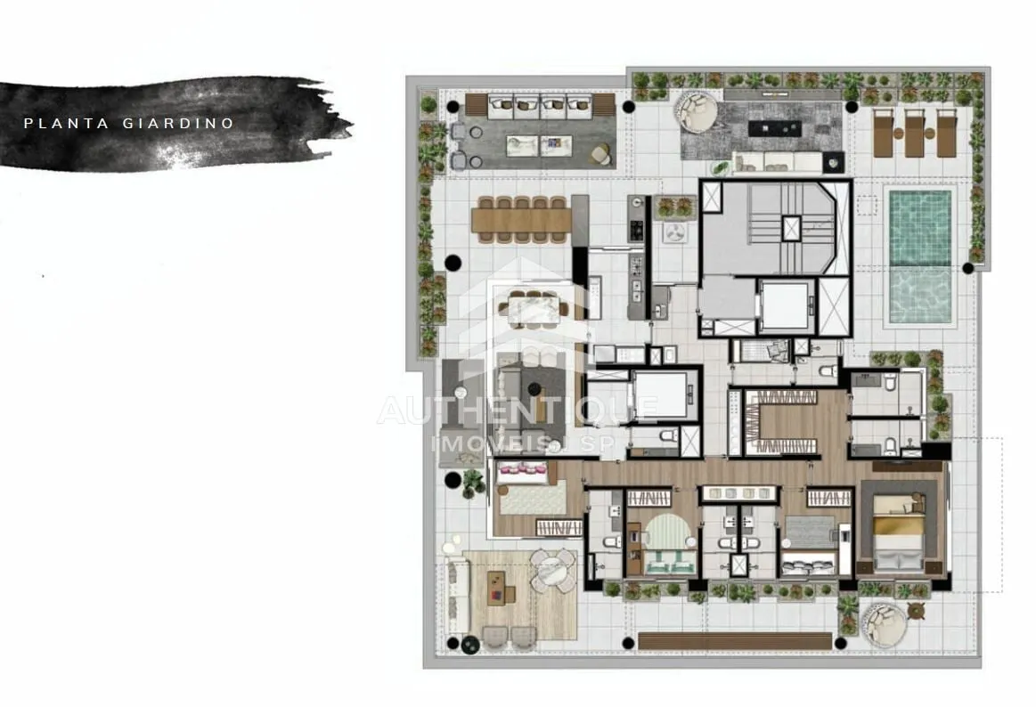 Imagem Agia Faria Lima - Itaim Bibi - Apartamento à venda em São Paulo/SP