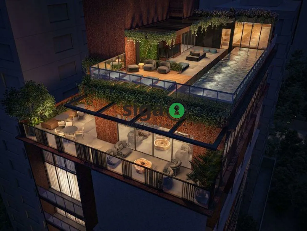 Imagem Apartamento com 1 dormitório para alugar, 27 m² por R$ 7.000/mês - Itaim Bibi - São Paulo/SP