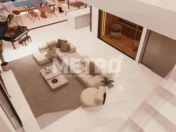 Imagem Casa à venda no Alphaville, 5 suítes, Escritório, Varanda gourmet, Adega