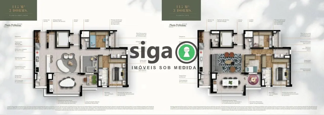 Imagem Apartamento para venda na Chácara Santo Antônio 03 dormitórios, São Paulo - SP