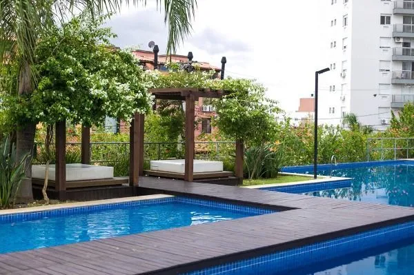 Imagem Lindo apartamento semi mobiliado, 3 quartos (1 suíte), churrasqueira e vaga.