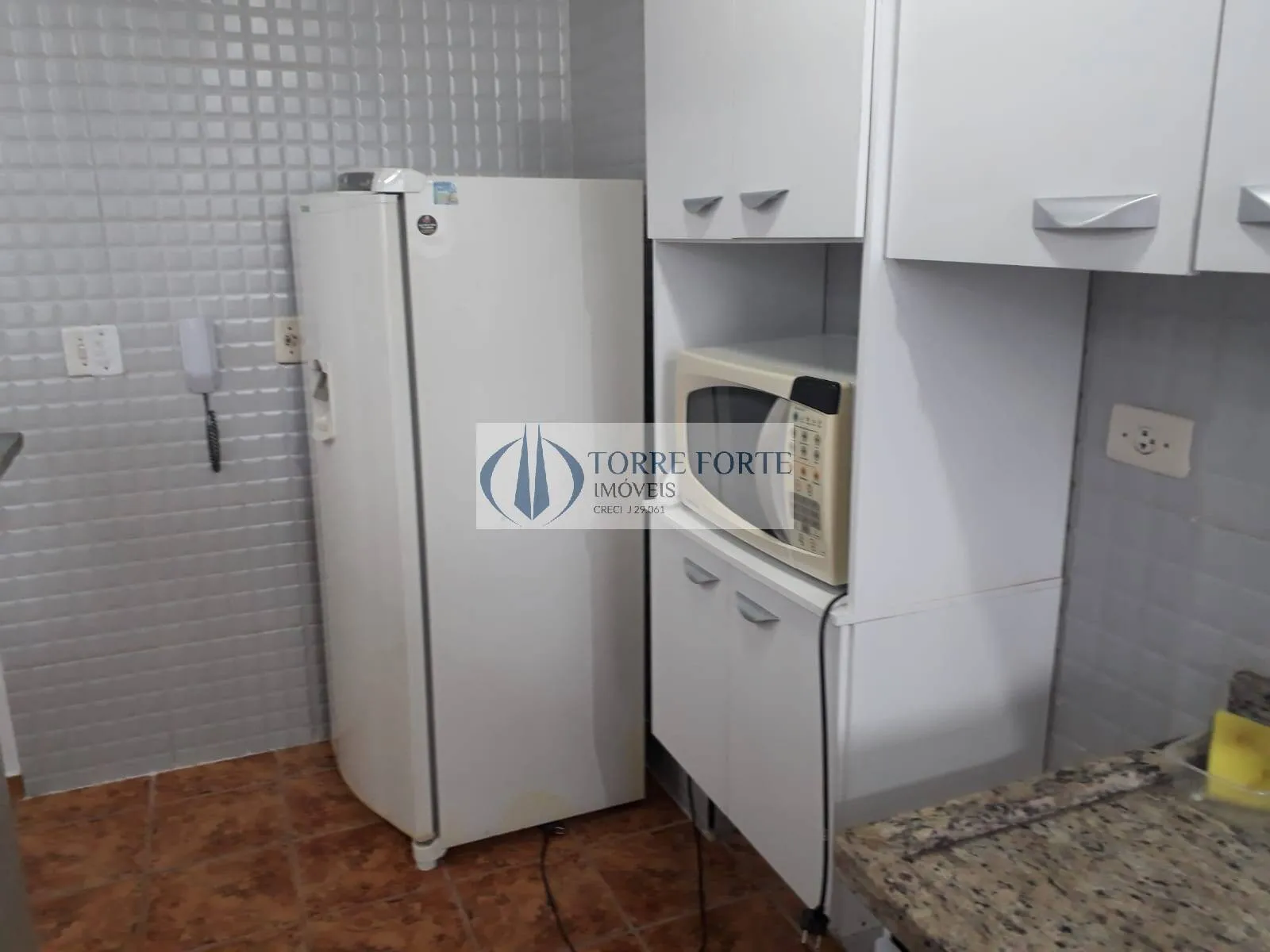 Imagem Apartamento mobiliado 1 dormitorio com vaga Ocian Praia Grande