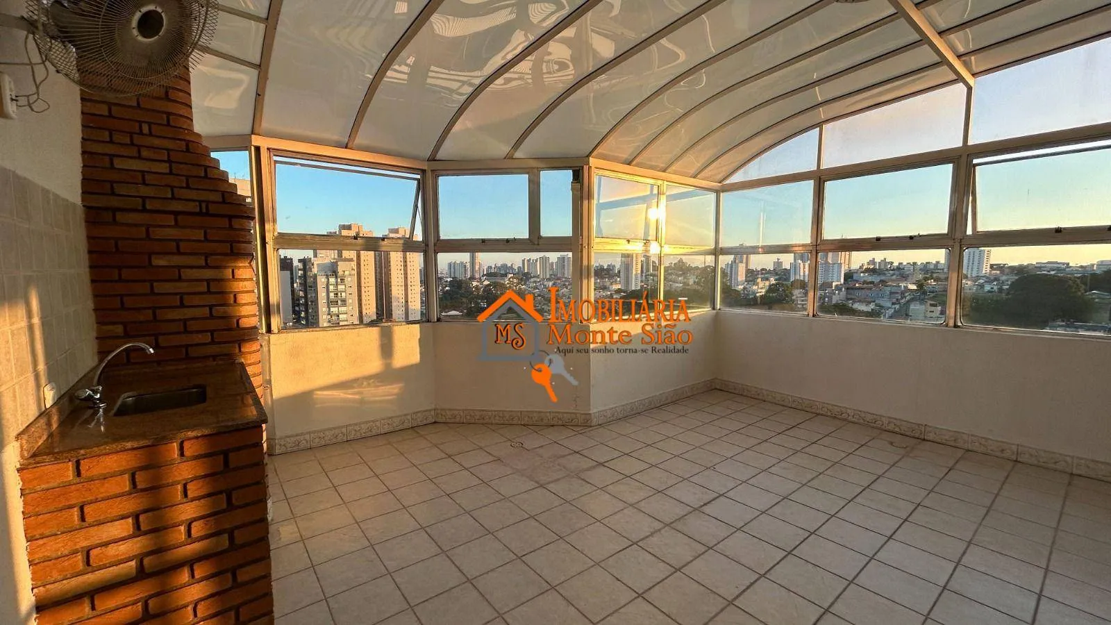 Imagem Cobertura com 3 dormitórios, 101 m² - venda por R$ 590.000,00 ou aluguel por R$ 5.066,00/mês - Santa Mena - Guarulhos/SP
