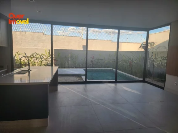 Imagem Casa em condomínio Siena: 3 quartos, 3 suítes, 2 salas, 4 banheiros, 4 vagas de garagem, 250m² - Ribeirão Preto-SP. Quer imóvel Negócios Imobiliários!
