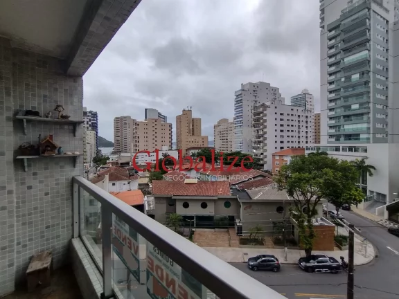 Imagem Belíssimo apartamento em Santos na Ponta da Praia a uma quadra da praia com 3 dormitórios, uma suíte e varanda à venda por R$ 1.012.000,00