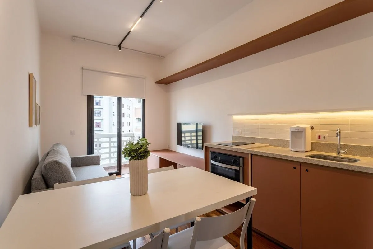 Foto do imóvel Apartamento com 1 Quarto para alugar, 35m² - Santa Cecília em Rua General Júlio Marcondes Salgado, 359 - Santa Cecília, São Paulo - SP