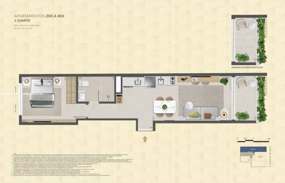 Imagem Mare Ipanema | Apartamentos de 42 a 69 m² na Rua Teixeira de Melo, Ipanema  Plantas, Preços e Localização