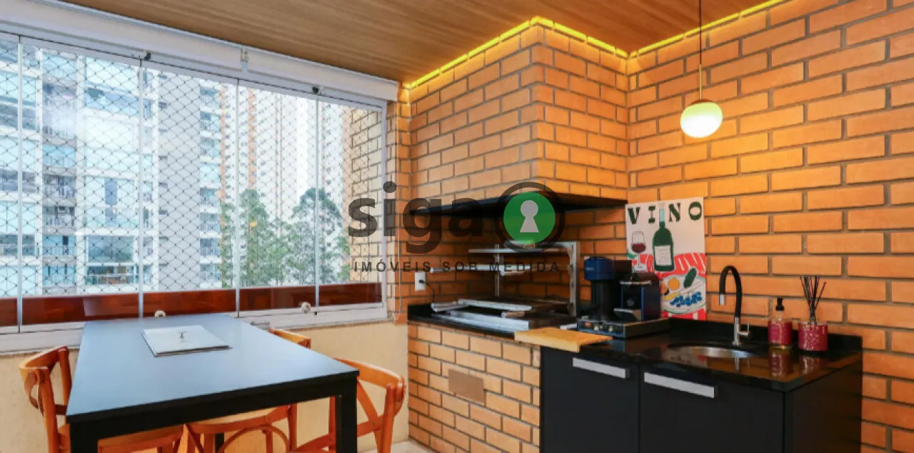 Imagem Apartamento Alto Padrão à Venda no Panamby 164m² - 3 Suítes