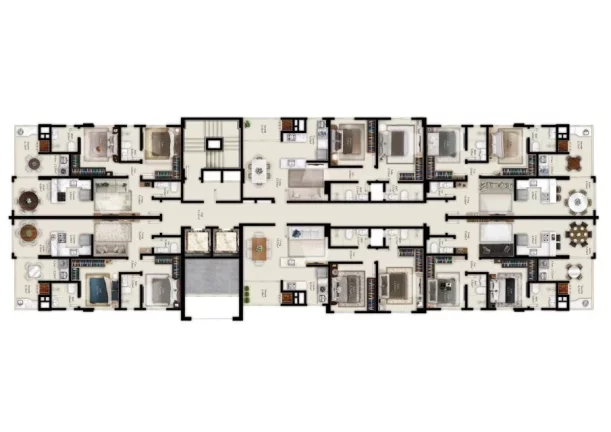 Imagem Merlot Residencial - Apartamento à venda no bairro Morretes - Itapema/SC
