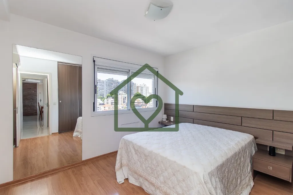 Imagem Excelente apartamento mobiliado no bairro Rio Branco com 91 m² de área privativa, distribuídos em...