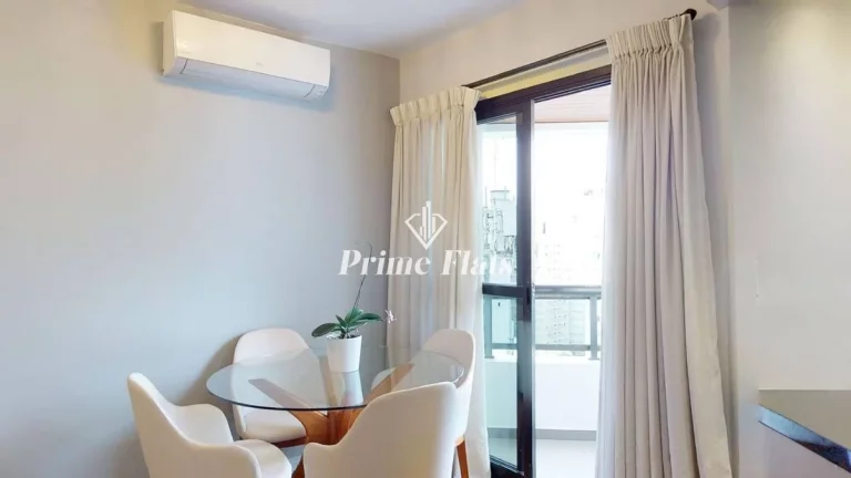 Imagem Flat disponível para locação no The First Free Flex Residence no Jardins, com 80 m², 2 dormitórios e 2 vagas