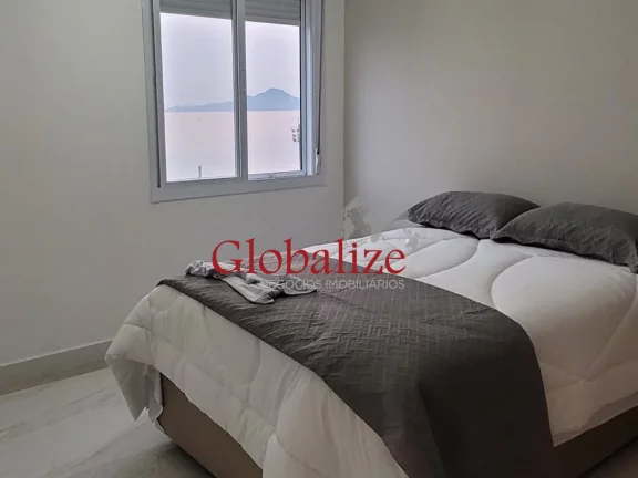 Imagem Apartamento à venda de frente para o mar com 2 dormitórios e 1 vaga no bairro da Aparecida em Santos por R$1.350.500,00