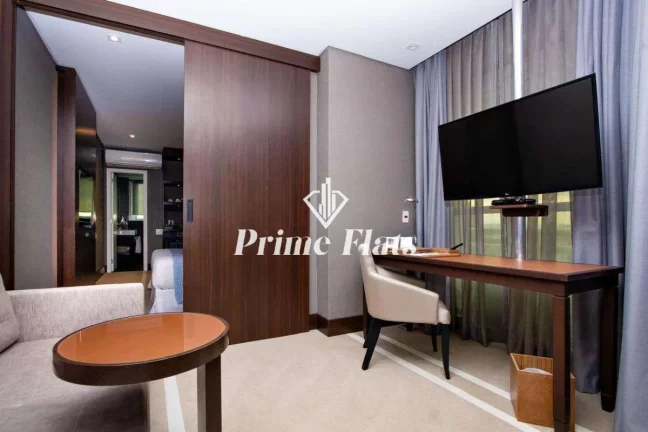 Imagem Flat disponível para venda no Hotel Cadoro São Paulo na Consolação, com 27m², 1 dormitório e 1 vaga