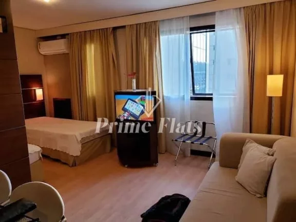 Imagem Flat disponível para venda no Transamérica Executive Chácara Santo Antônio, com 28m², 1 dormitório e 1 vaga