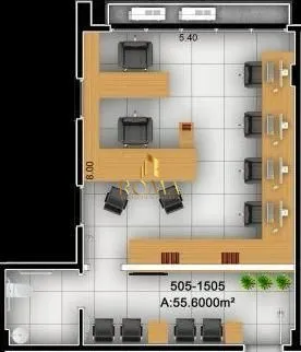 Imagem Sala Comercial para Alugar no Centro de Santa Maria - RS | 55m²