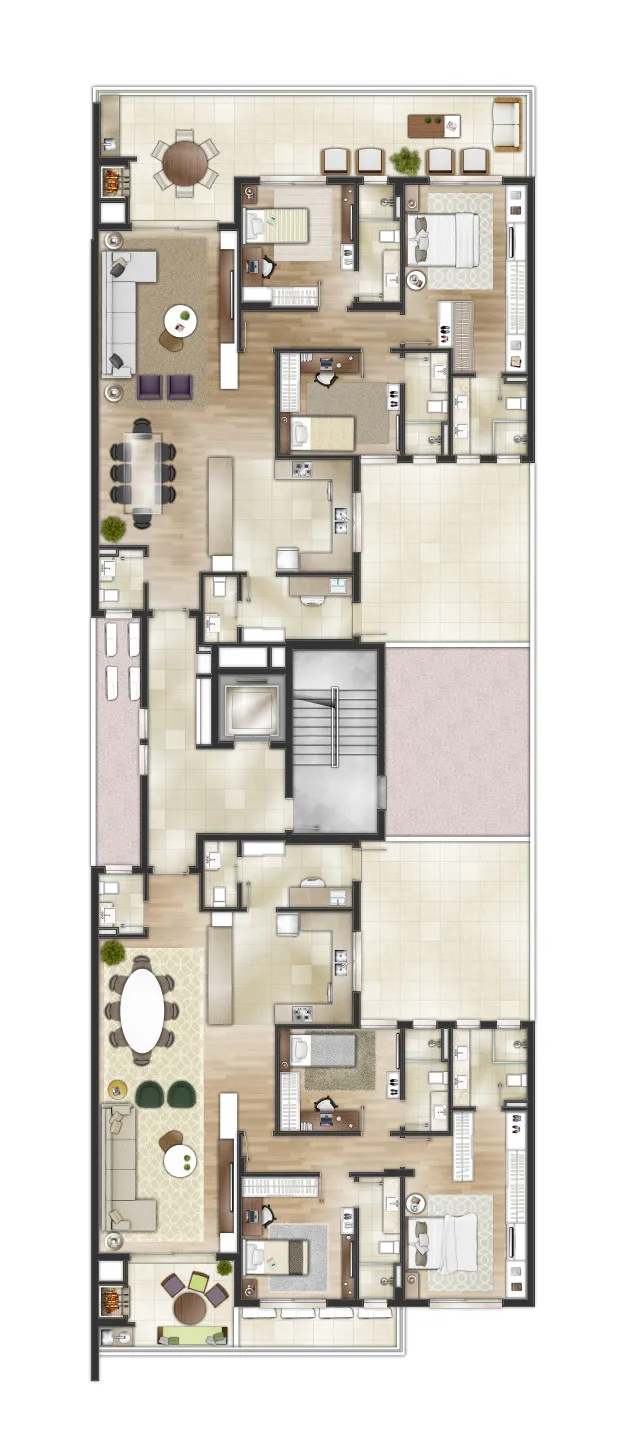 Imagem Apartamento à venda em Caxias do Sul, Exposição, com 3 quartos, 172.02m2