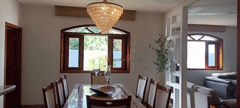 Imagem Casa com 3 dormitórios para alugar, 498 m² por R$ 10.101,00/mês - Condomínio Santa Rosa II - Itatiba/SP
