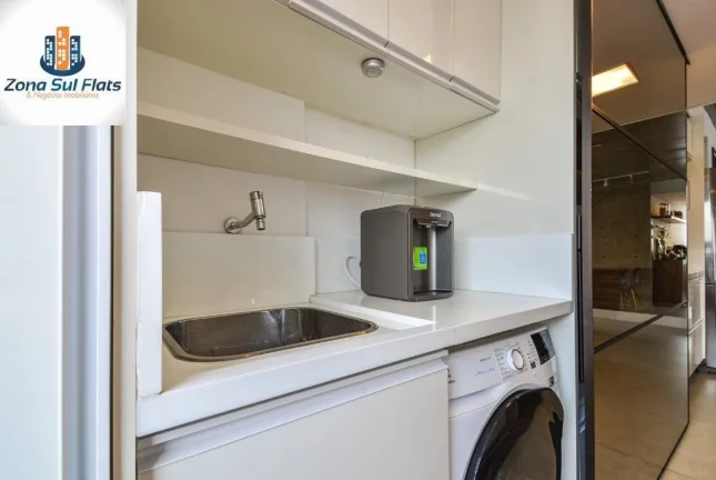 Imagem Apartamento à Venda No Campo Belo Com 1 Suíte e 1 Vaga - Semi-Mobiliado