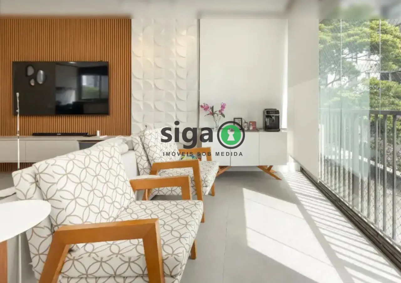 Imagem Apartamento à venda com 3 quartos e 3 vagas no Brooklin