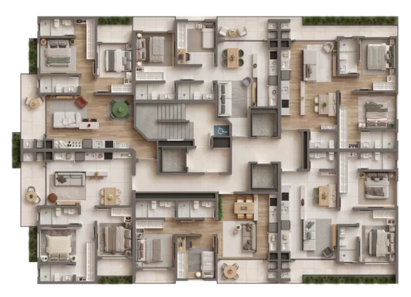 Imagem Arbo 1755 - Apartamento à venda no bairro São Judas - Itajaí/SC