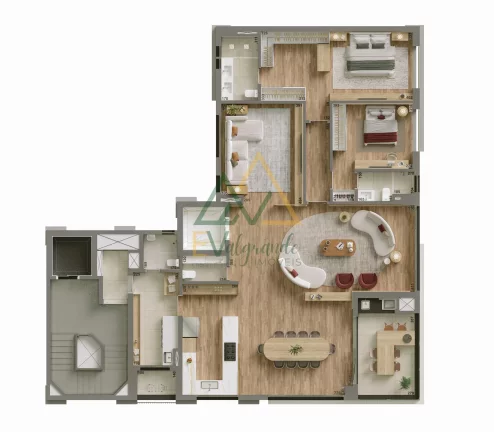 Imagem Apartamento Alto Padrão à venda Água Verde Curitiba PR