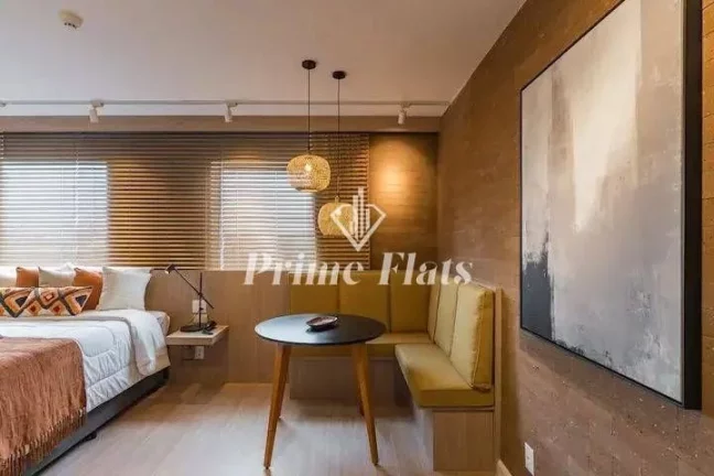 Imagem Flat disponível para locação no Park Inn by Radisson Berrini, com 28m², 1 dormitório e 1 vaga de garagem