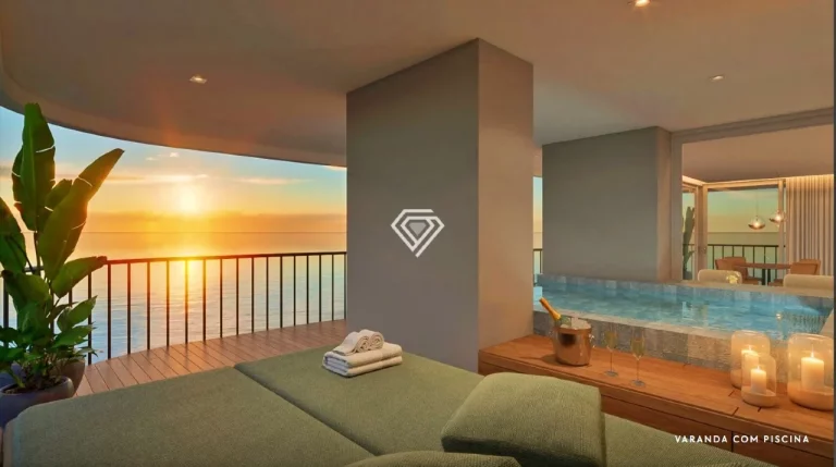Foto do imóvel Penthouse 5 Suítes, 316 m² c/ Piscina à venda no Horizonte Urban - Graciosa em Orla 14 Avenida Orla