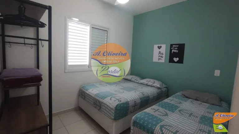 Imagem Apartamento 02 Dormitorios ( Sendo 01 Suite) - Pereque Açu.