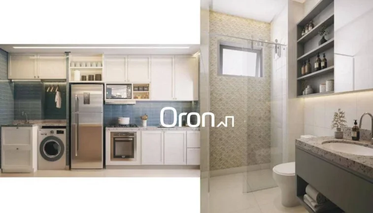 Imagem Apartamento à venda, 59 m² por R$ 387.000,00 - Setor Criméia Oeste - Goiânia/GO