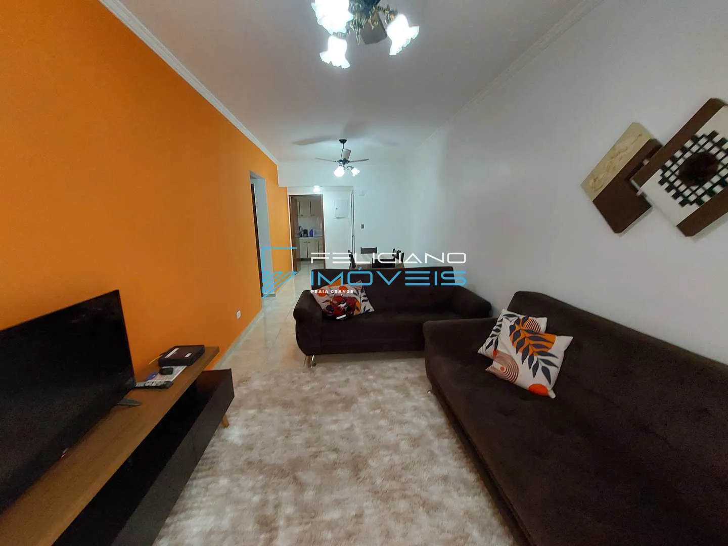 Imagem Apartamento com 2 quartos, Ocian, Praia Grande - R$ 390 mil, Cod: 6077