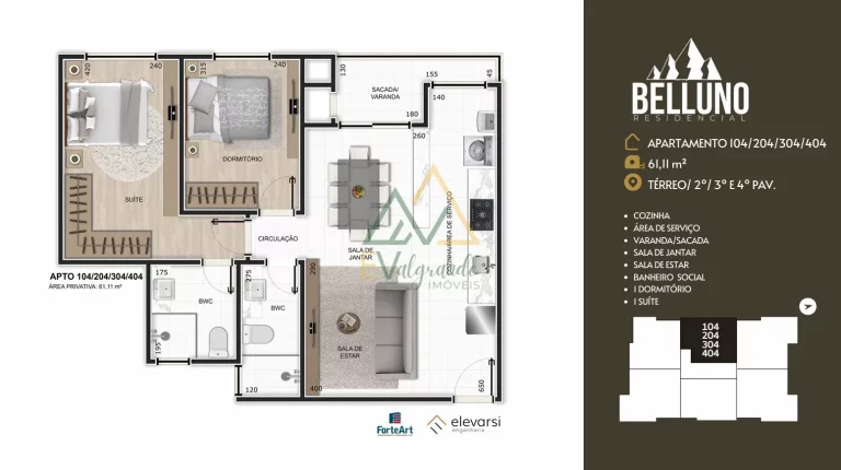 Imagem Apartamento à venda Centro Pinhais PR