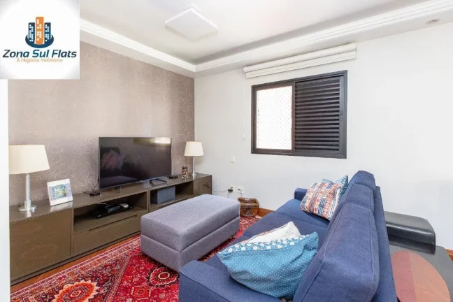 Imagem Apartamento Alto Padrão à Venda Em Moema Com 3 Suítes e 4 Vagas