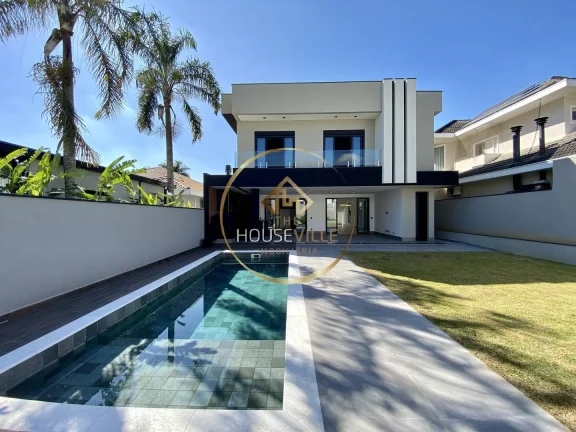 Imagem Casa Sobrado, 4 suítes, 367m², Condomínio Altos da Serra V.
