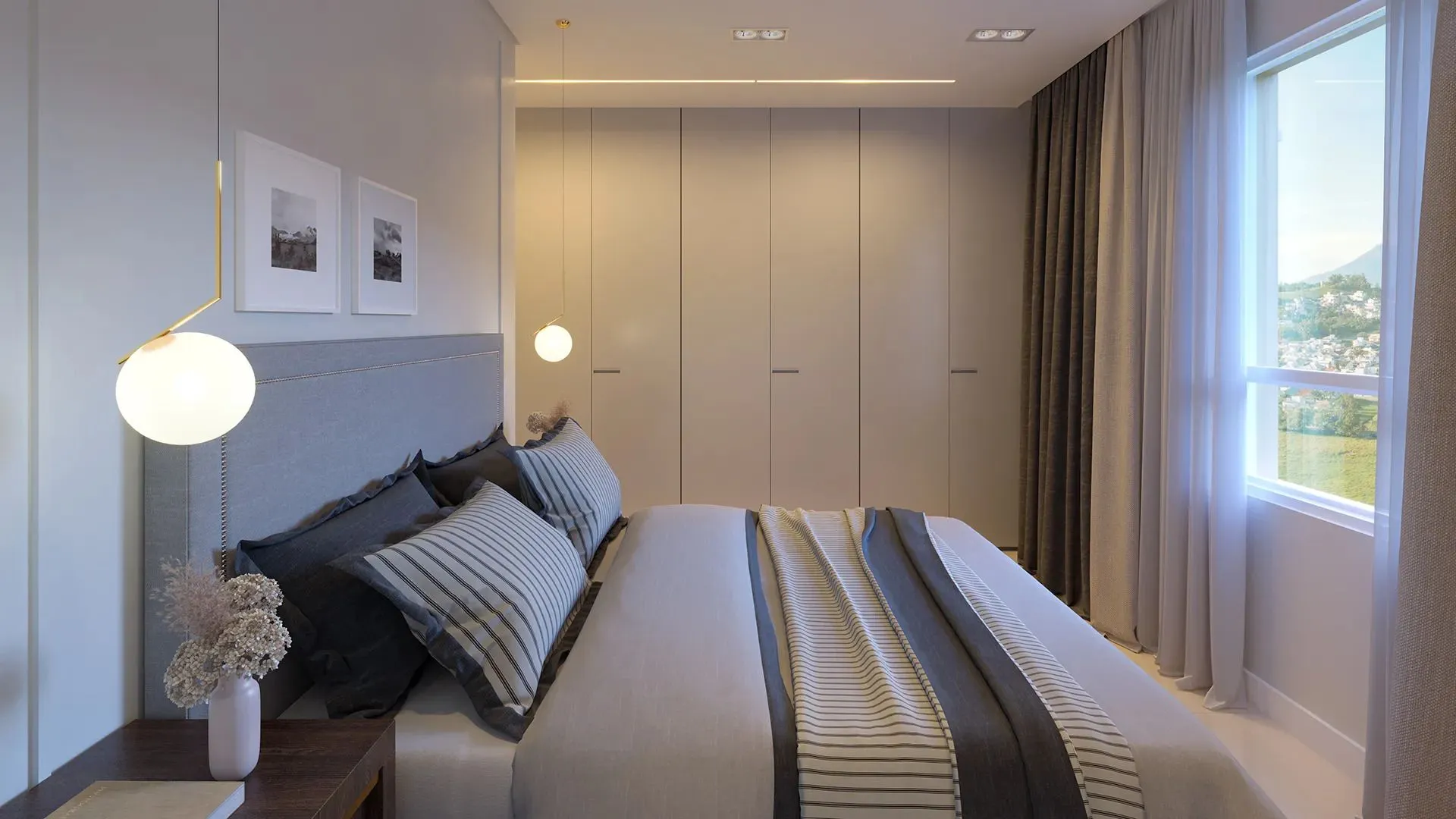 Imagem Apartamento à venda com 3 quartos 1 suíte, 87,55m² em Cidade Universitária Pedra Branca Palhoça