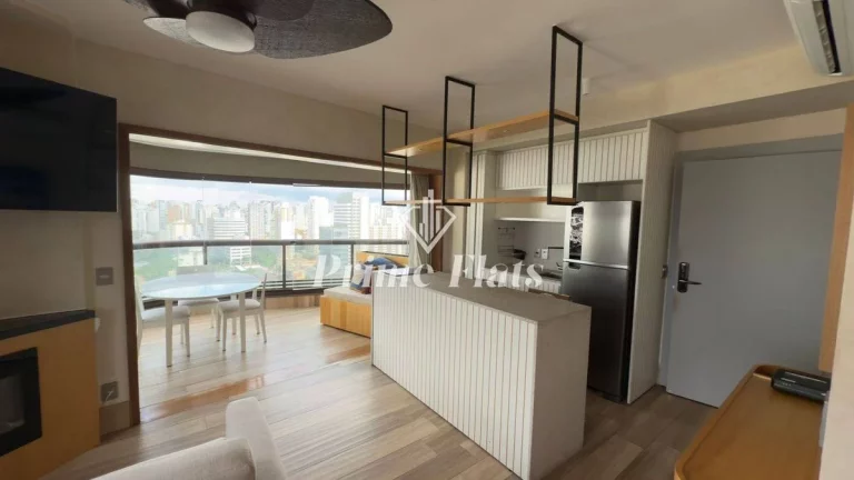 Imagem Flat disponível para venda no Cyrela by Pininfarina, com 48m², 1 dormitório e 2 vagas de garagem
