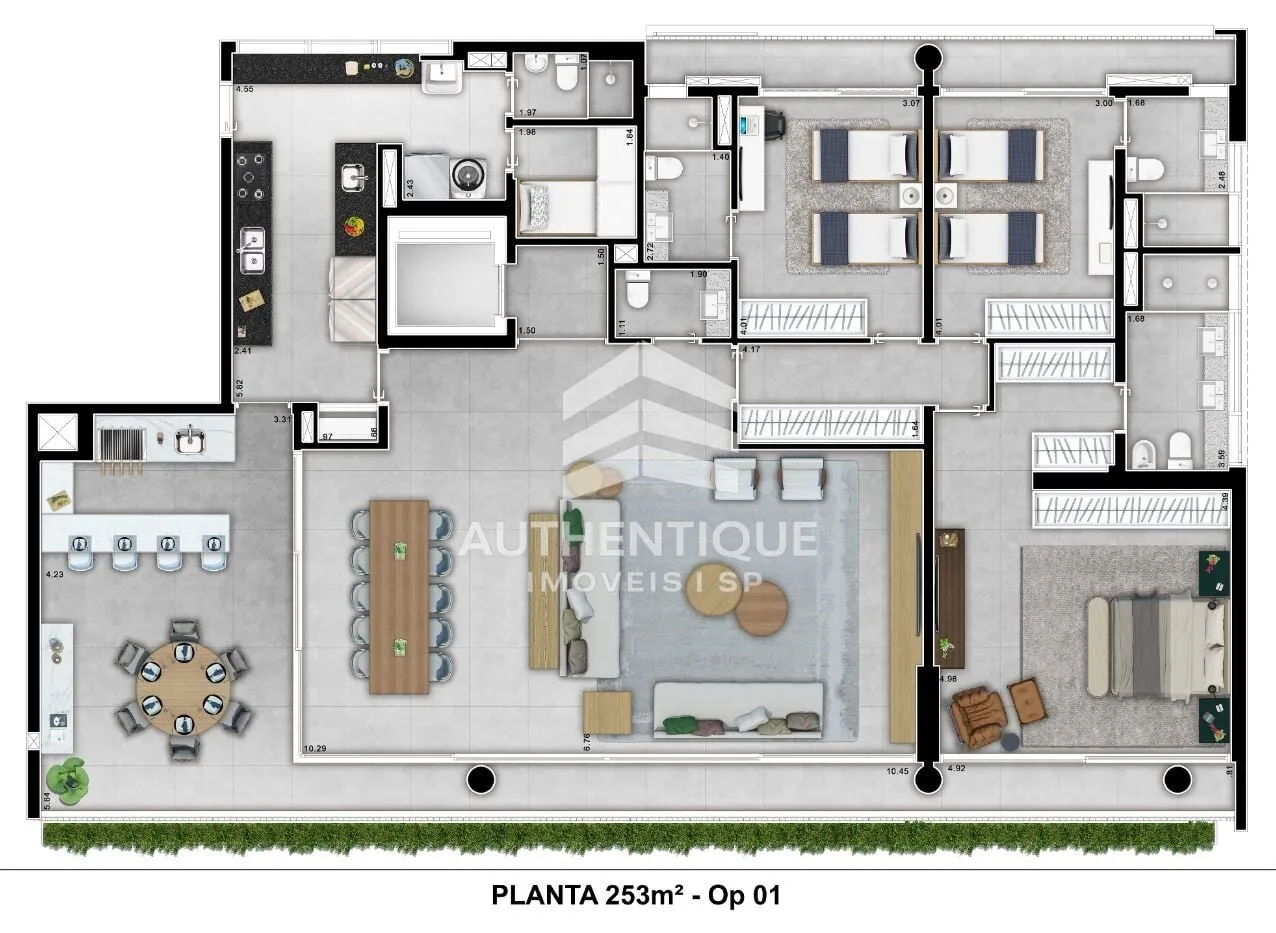 Imagem Varanda Cidade Jardim - Apartamento à venda no bairro Cidade Jardim - São Paulo/SP, Zona Sul