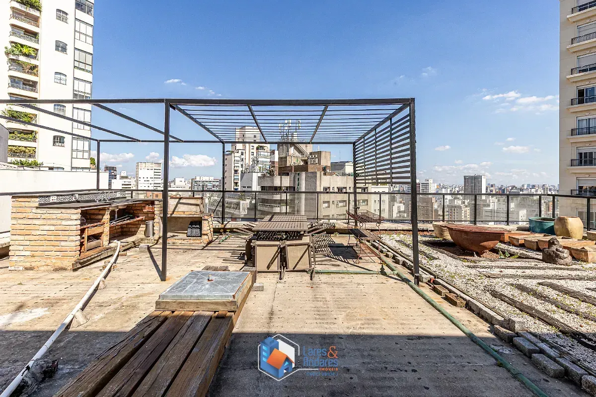 Foto do imóvel Cobertura para venda em Jardim Paulista com 3 quartos, sendo 1 suíte, 277m² em Alameda Ministro Rocha Azevedo