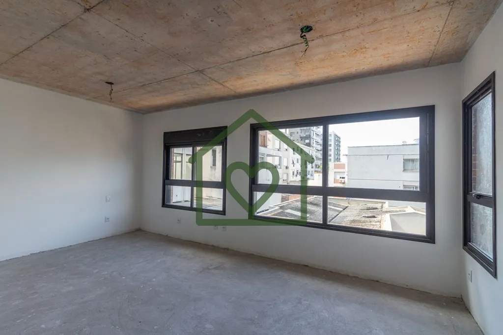 Imagem Excelente apartamento novo, ensolarado, 1 dormitório 45m2 com vaga de garagem em prédio com salão...