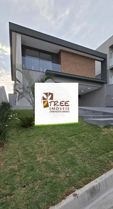 Imagem VENDA DE SOBRADO NOVO NO CONDOMÍNIO REAL PARK, EM ARUJÁ/SP, 300m² com 4 suítes amplas, suíte máster com hidro, área gourmet e piscina. CONSULTE-NOS.