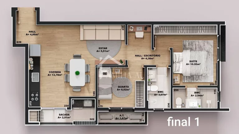 Imagem APARTAMENTO NO EDIFÍCIO VERSO - BOM RETIRO/SAGUAÇU