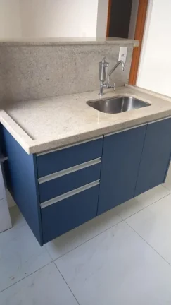 Imagem Apartamento à venda - Área útil 44 m2 com 2 dormitórios - 1 vaga - Condomínio Parque Jardim das Tuli