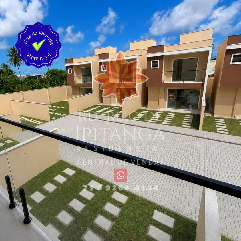 Imagem CASAS 4/4 COM 1 SUITE PRÓXIMO PARQUE SHOPPING LAURO DE FREITAS