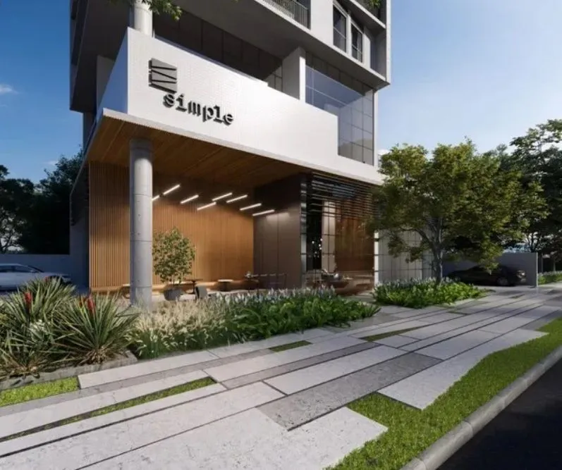 Foto do imóvel Flat de 25 m² em Manaíra com suíte, planejados, garagem, piscina e áreas compartilhadas modernas. Ideal para morar ou investir.