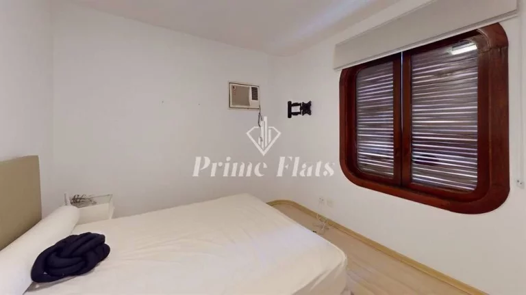 Imagem Flat disponível para locação no Saint Régis no Jardim Paulista, com 70m², 1 dormitório e 1 vaga de garagem