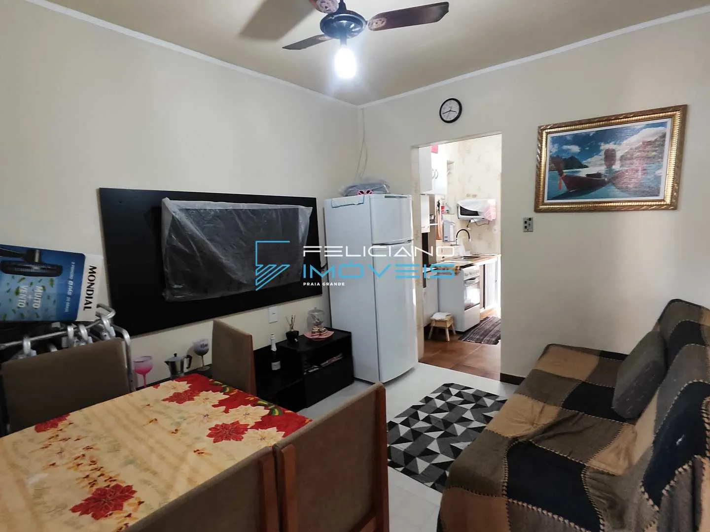 Imagem Apartamento com 1 quarto, Real, Praia Grande - R$ 192 mil, Cod: 4761