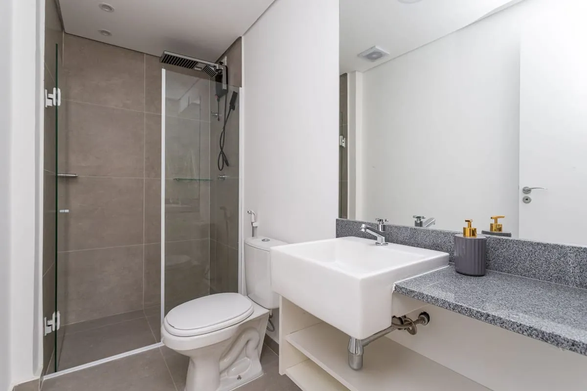 Imagem Apartamento com 1 Quarto para alugar, 25m² - Centro