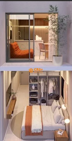Imagem Vendo Studio/Duplex 34m² com 1 Quarto e 1 WC, em Porto de Galinhas.