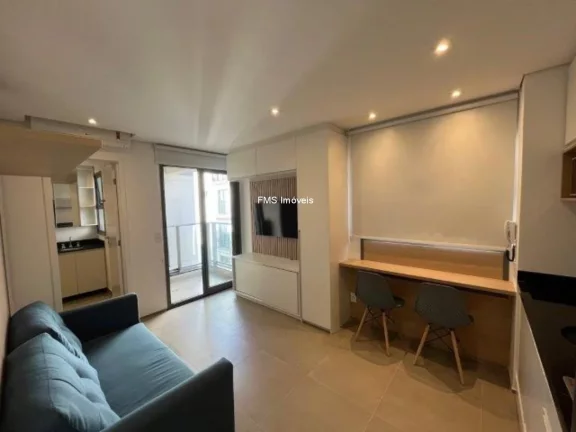 Foto do imóvel Apartamento para locação na Consolação, São Paulo-SP: 1 quarto, 1 sala, 1 banheiro, 25m² de área! Venha conferir!