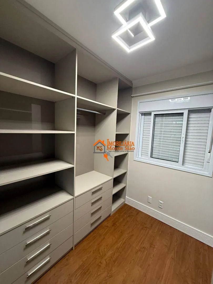 Imagem Apartamento com 2 dormitórios para alugar, 66 m² por R$ 6.500,00/mês - Jardim Flor da Montanha - Guarulhos/SP